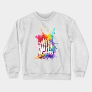 Colourful Keyboard - I love programming Crewneck Sweatshirt